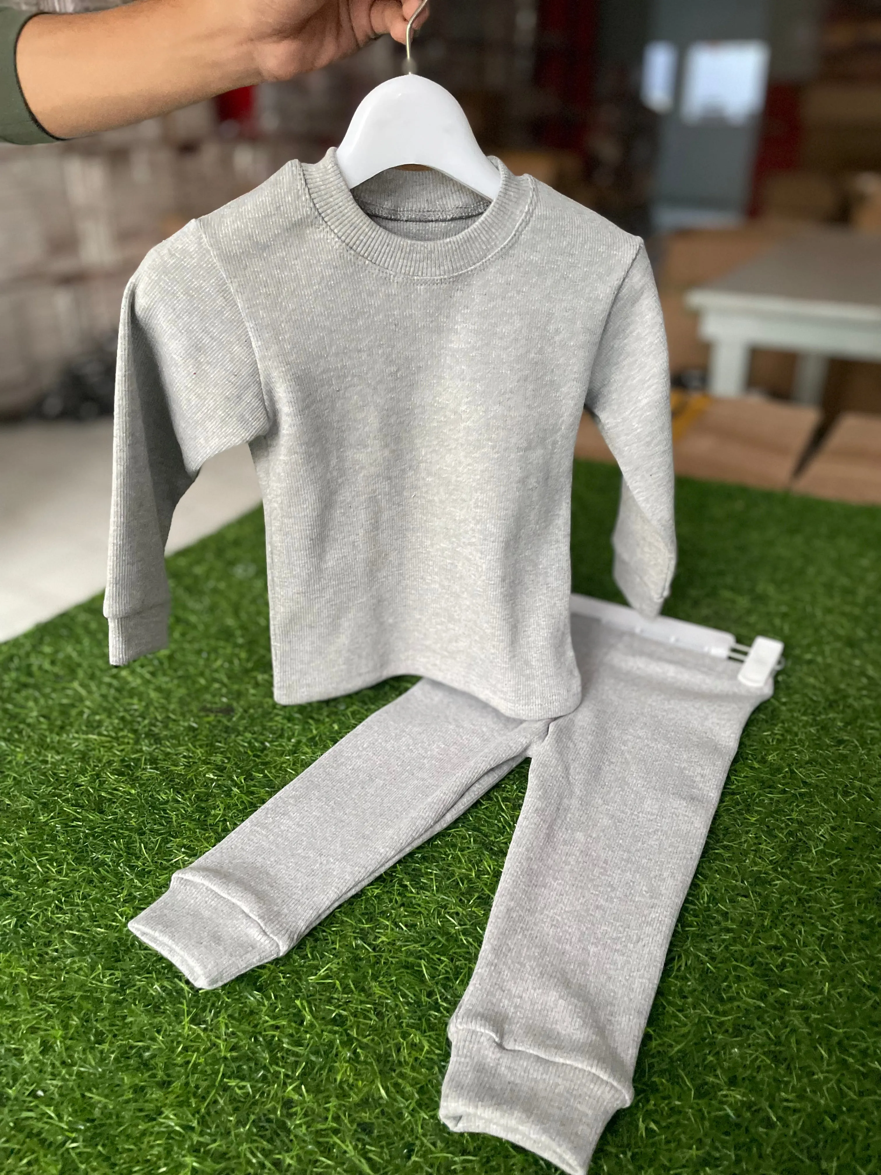 N851-Grey Warmer Set 2 Piece