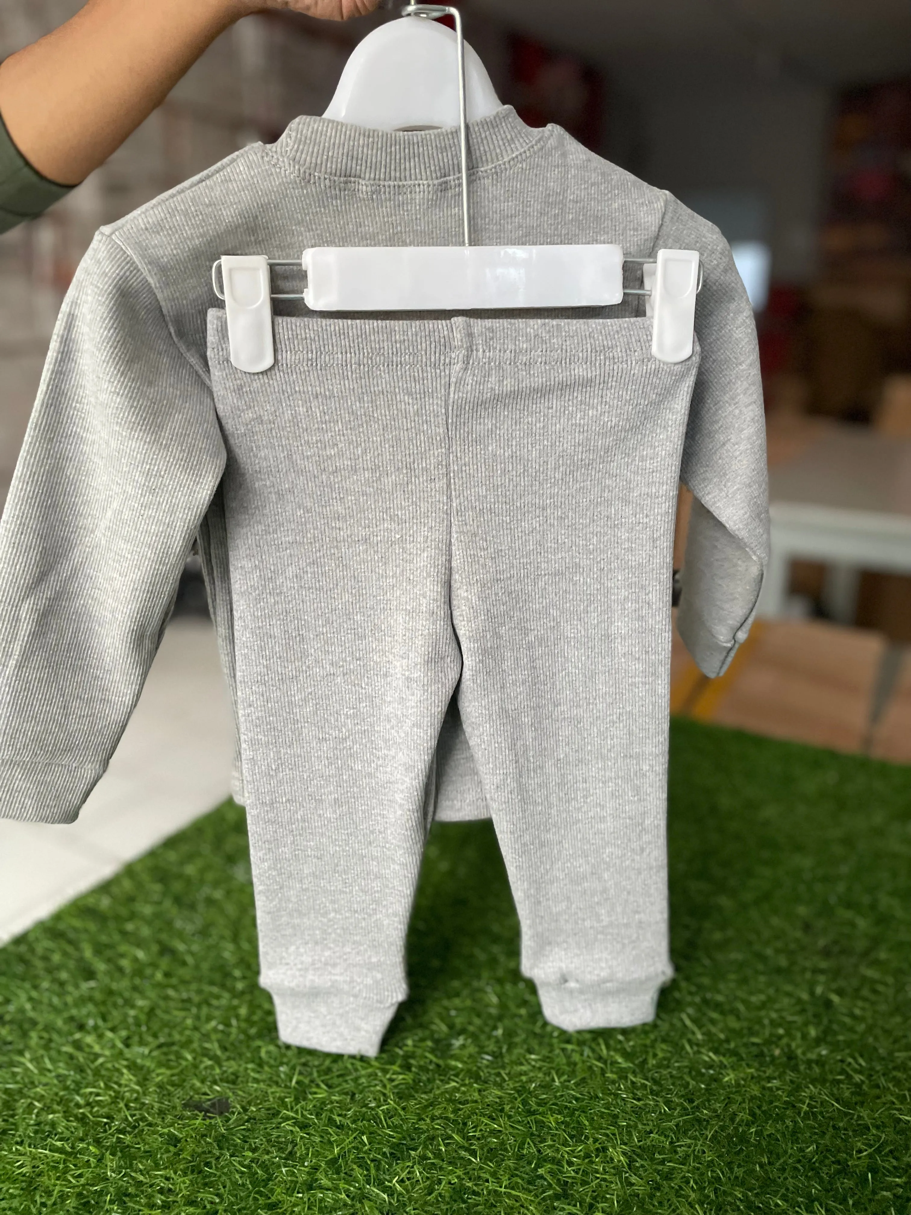 N851-Grey Warmer Set 2 Piece