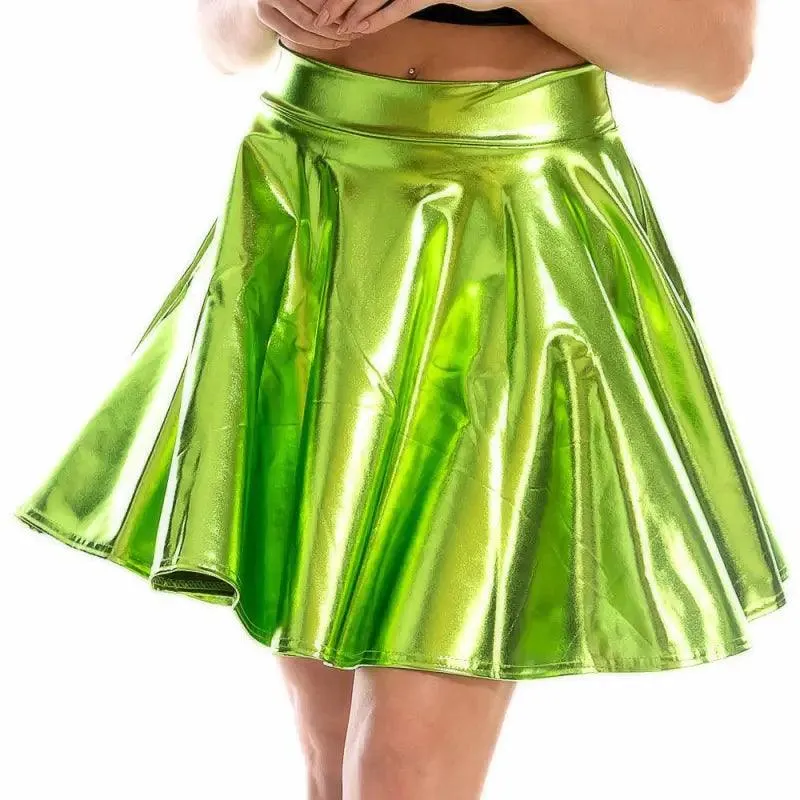 Night Club Stage Performance Pleated Skirt