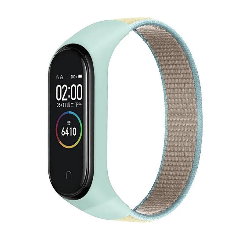 Nylon Sport loop for mi band 3,4 and 5