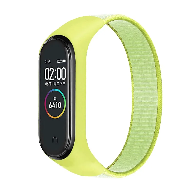 Nylon Sport loop for mi band 3,4 and 5