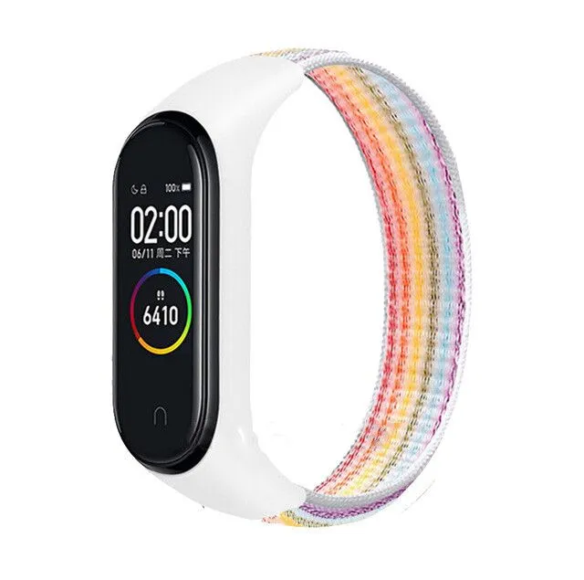 Nylon Sport loop for mi band 3,4 and 5