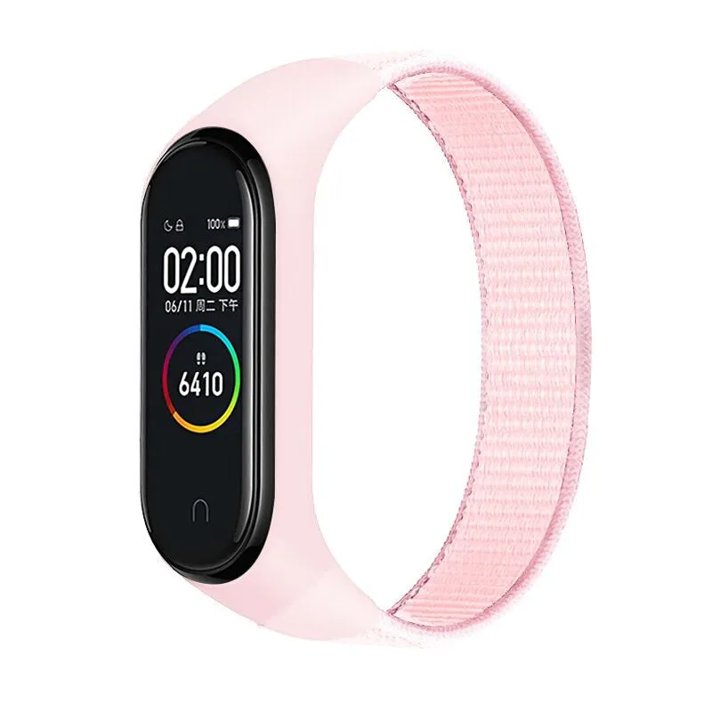 Nylon Sport loop for mi band 3,4 and 5