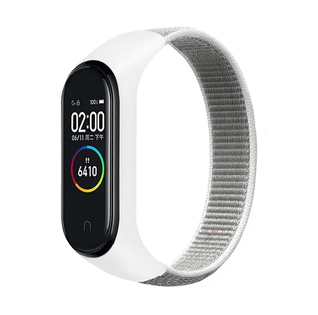 Nylon Sport loop for mi band 3,4 and 5