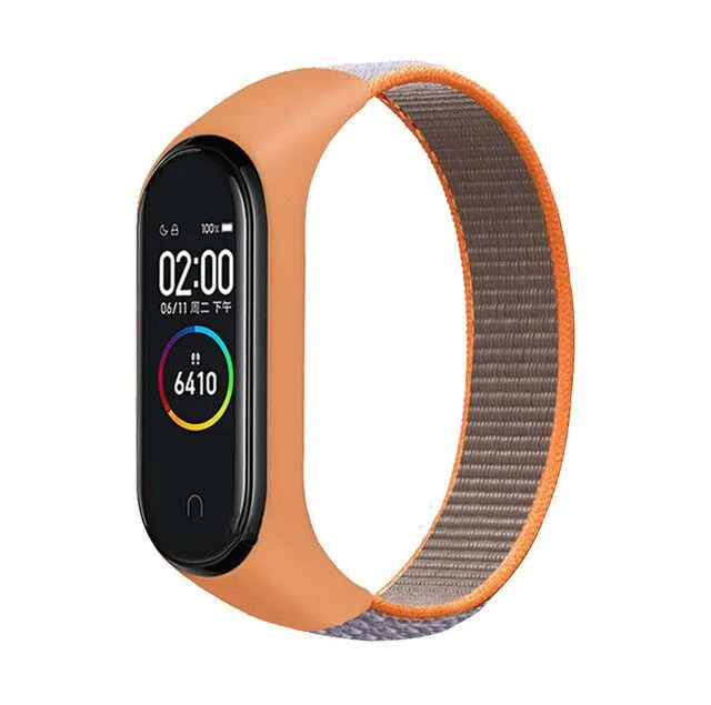 Nylon Sport loop for mi band 3,4 and 5