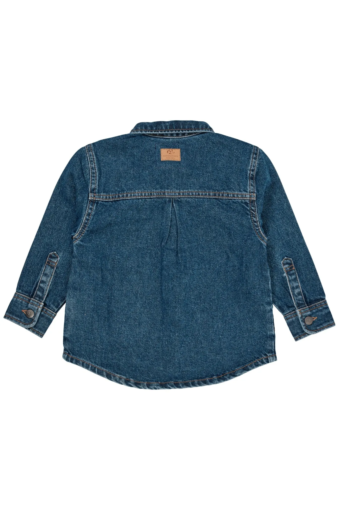 ORGANIC JEANS JACKET - INDIGO BLUE WASHED