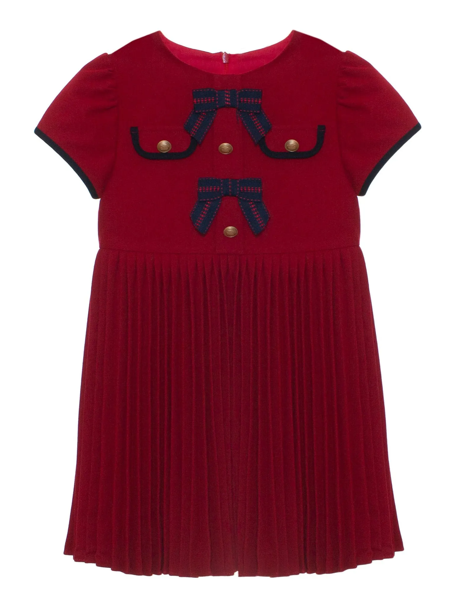 Patachou Red pleated dress