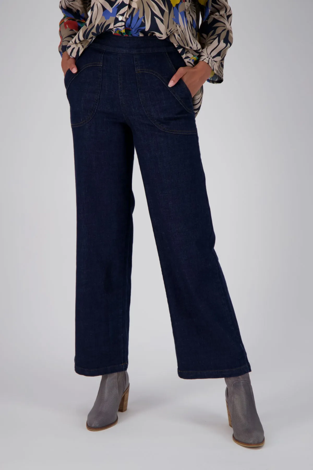 Peggy Long Jeans Indigo Wash