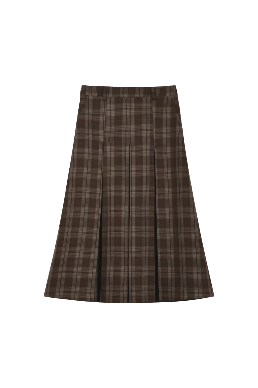 Pleated Midi Skirt for Women