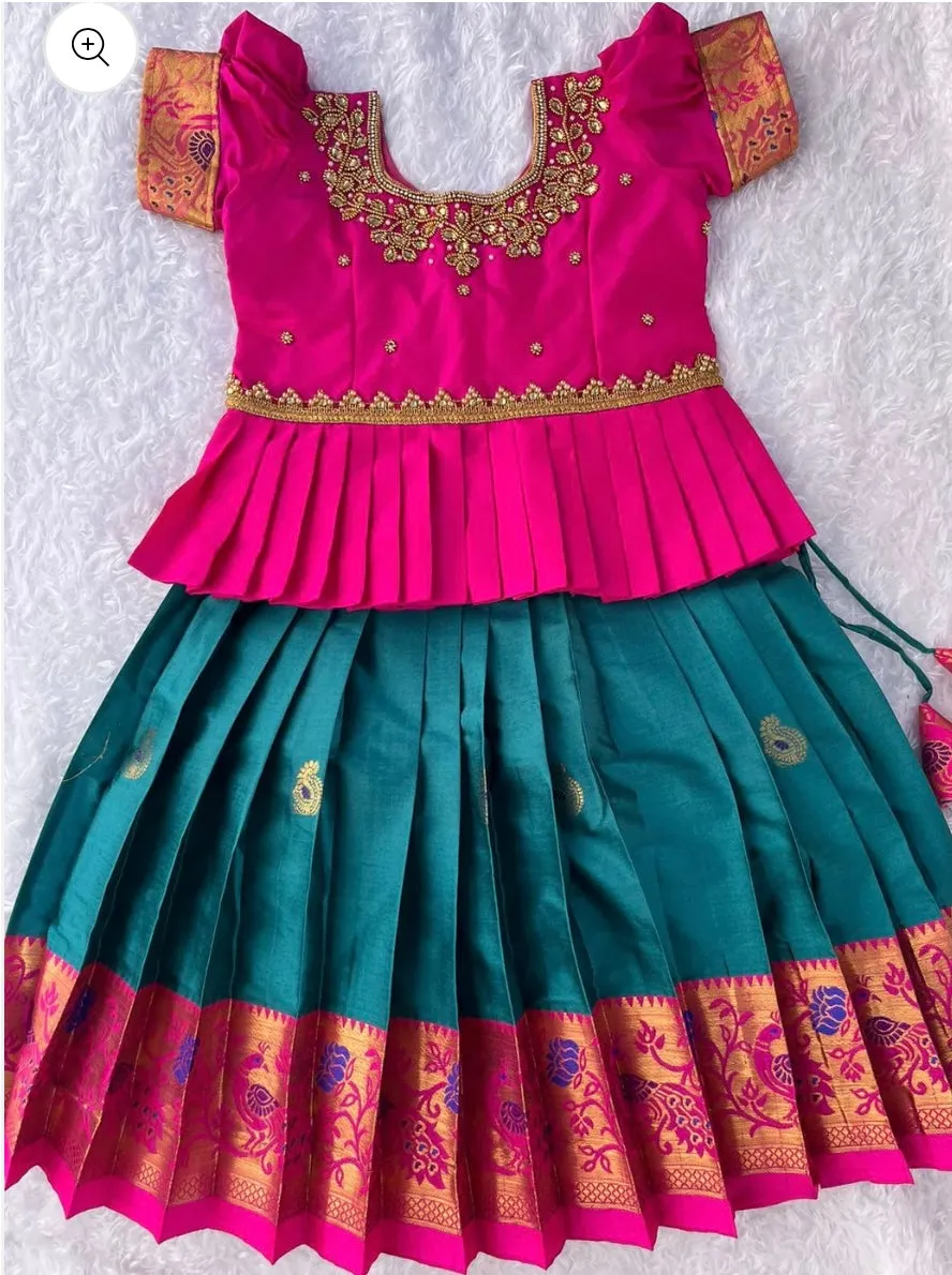 PRE ORDER - Grand Lehengas for kids - Festival spl