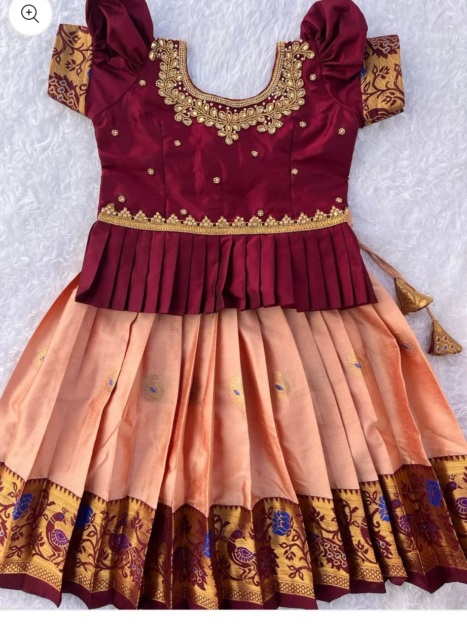 PRE ORDER - Grand Lehengas for kids - Festival spl