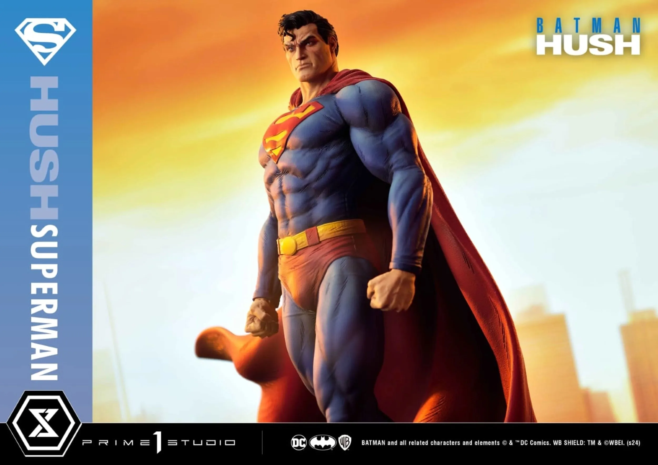 PRIME 1 STUDIO BATMAN: HUSH (COMICS) SUPERMAN 1/4 SCALE STATUE