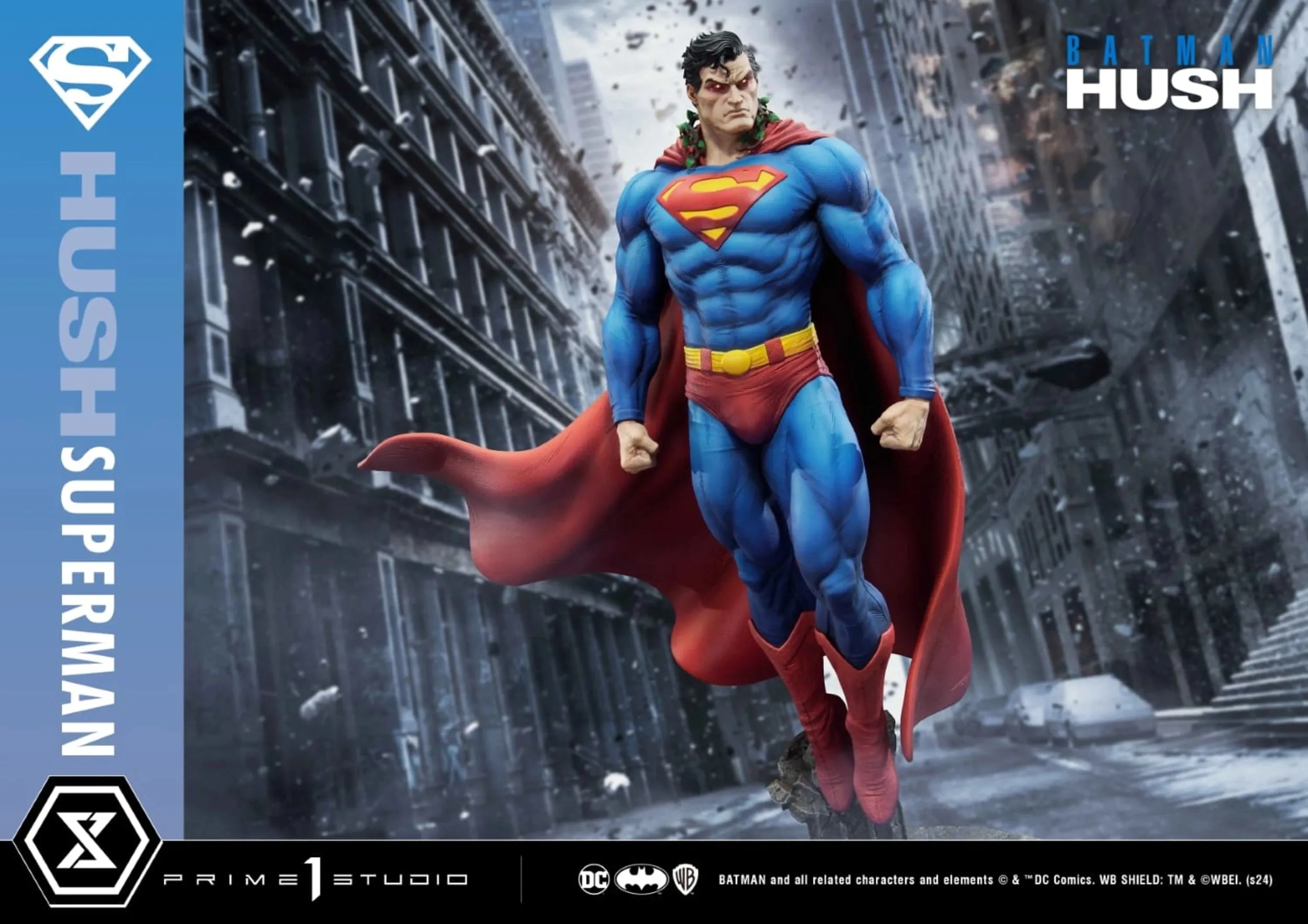 PRIME 1 STUDIO BATMAN: HUSH (COMICS) SUPERMAN 1/4 SCALE STATUE