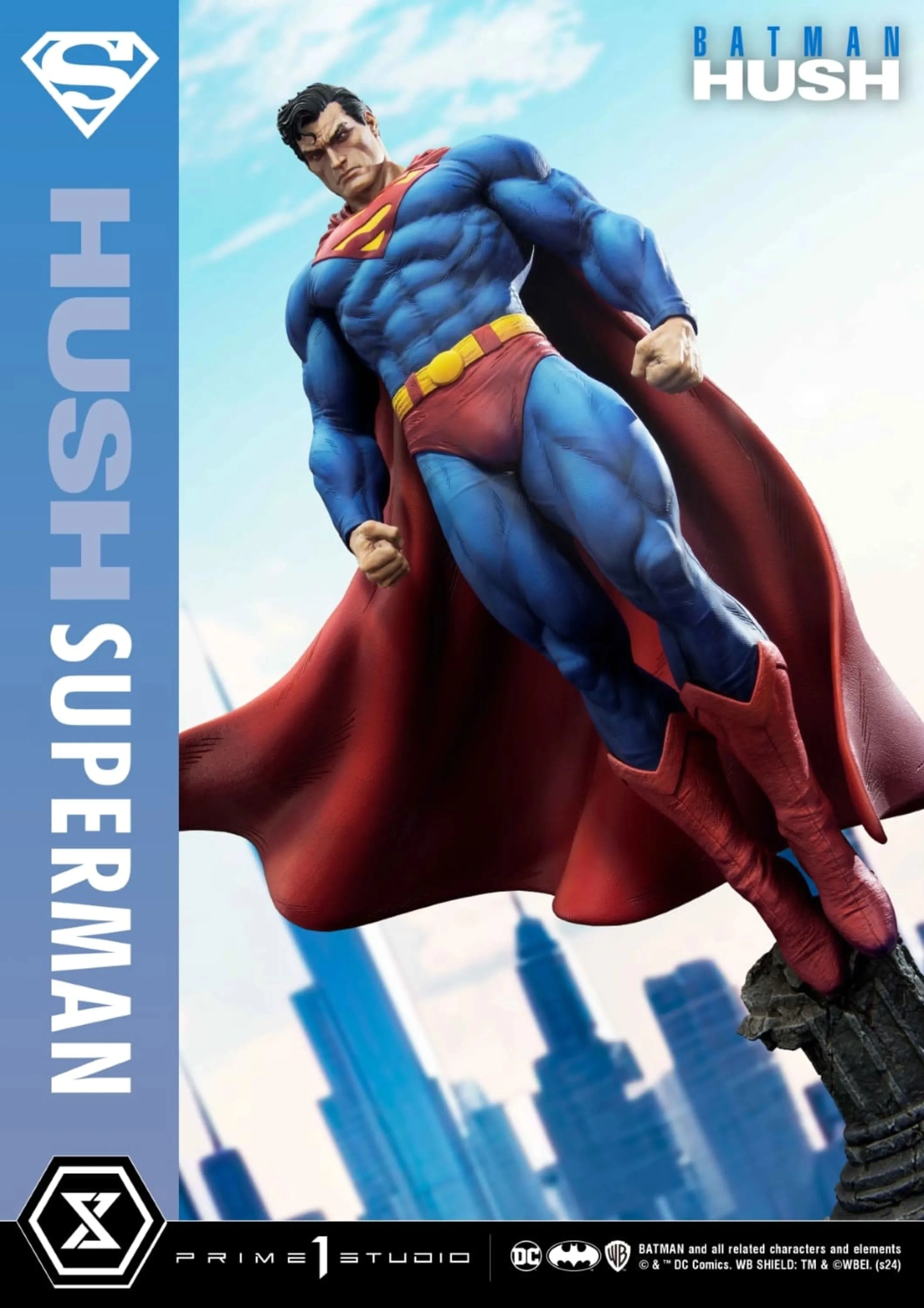 PRIME 1 STUDIO BATMAN: HUSH (COMICS) SUPERMAN 1/4 SCALE STATUE