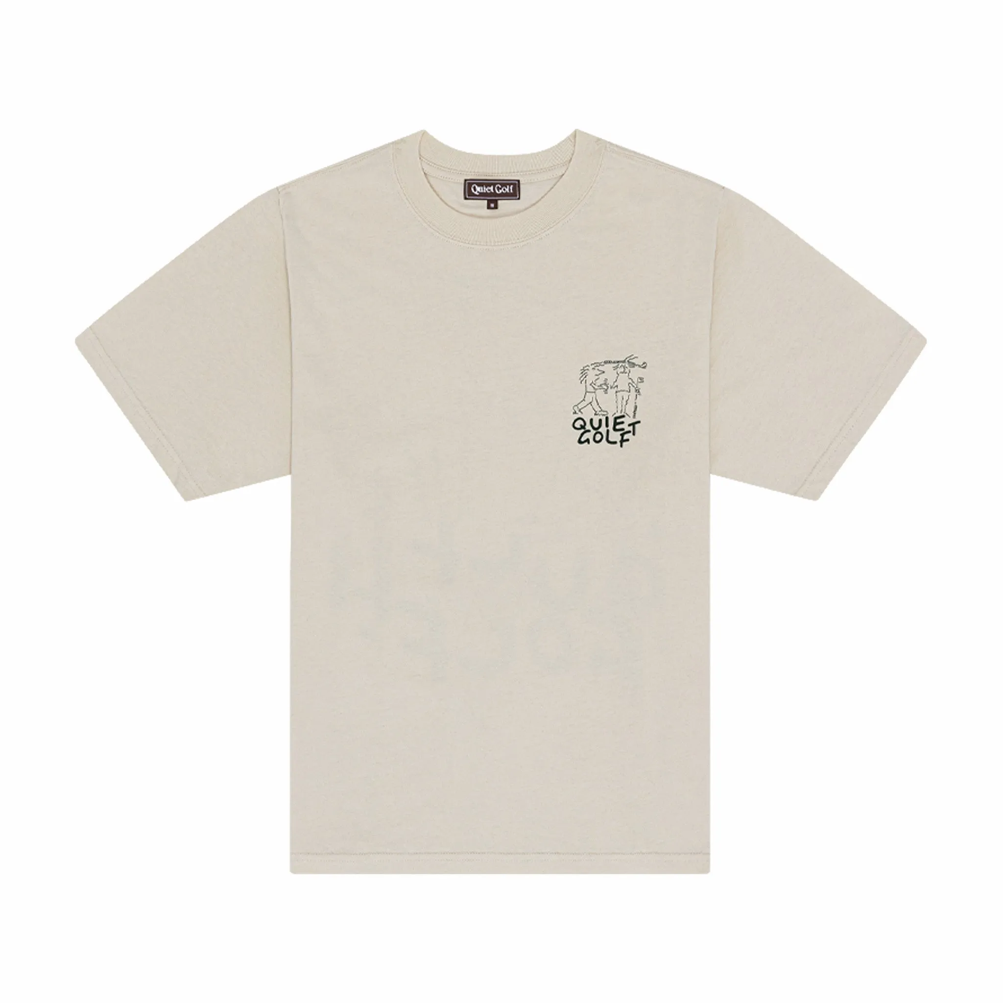 Quiet Golf The Bros T-Shirt (Bone)