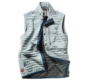 Relwen Windzip Vest in Ghost Grey