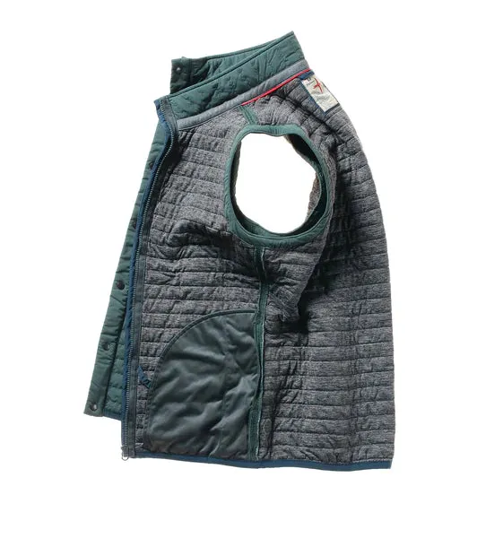 Relwen Windzip Vest in Spruce