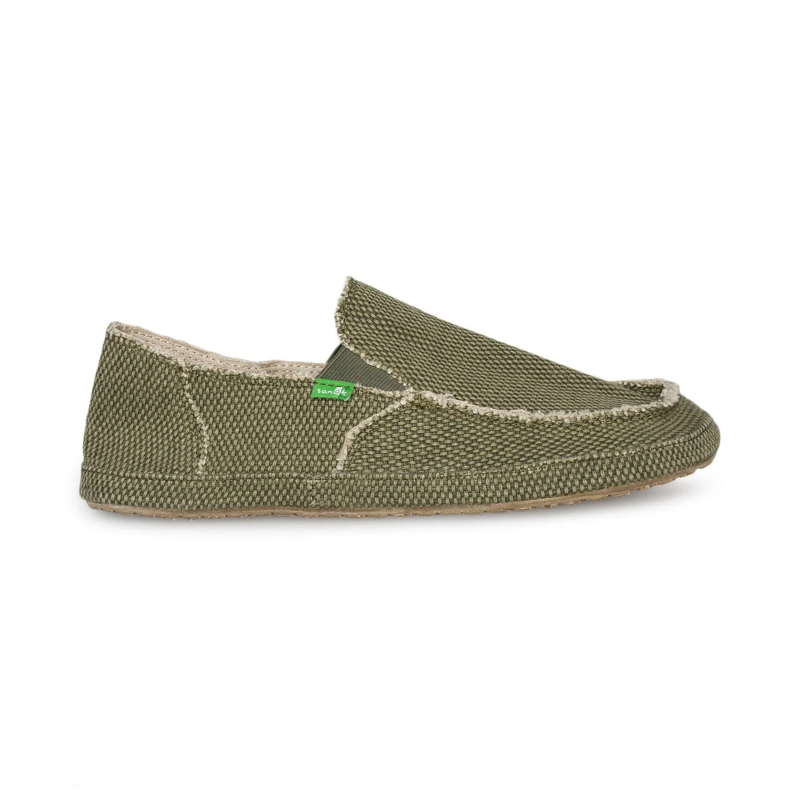 Sanuk Rounder Olive Green Shoes - Men's