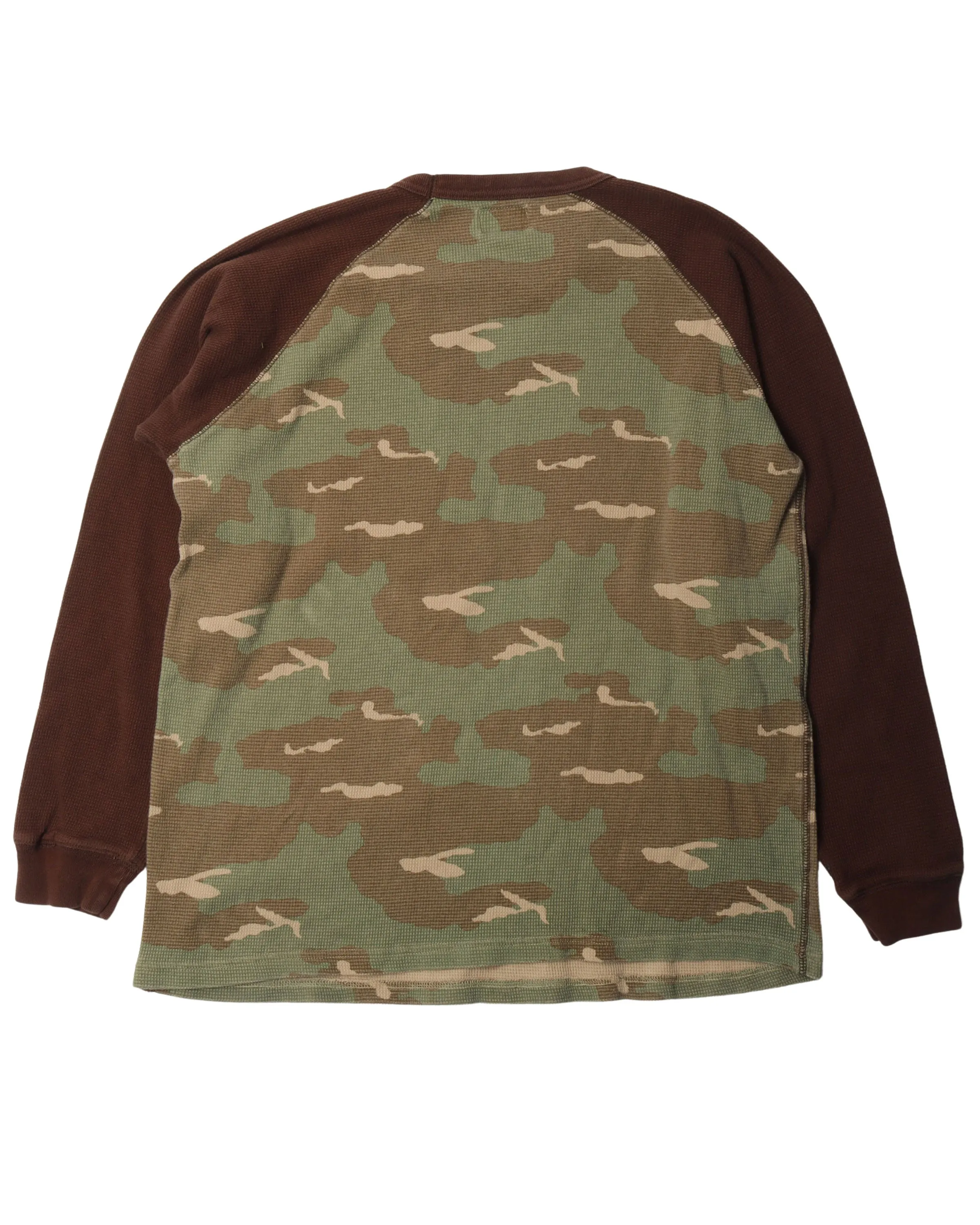 Stussy Camouflage Thermal T-Shirt