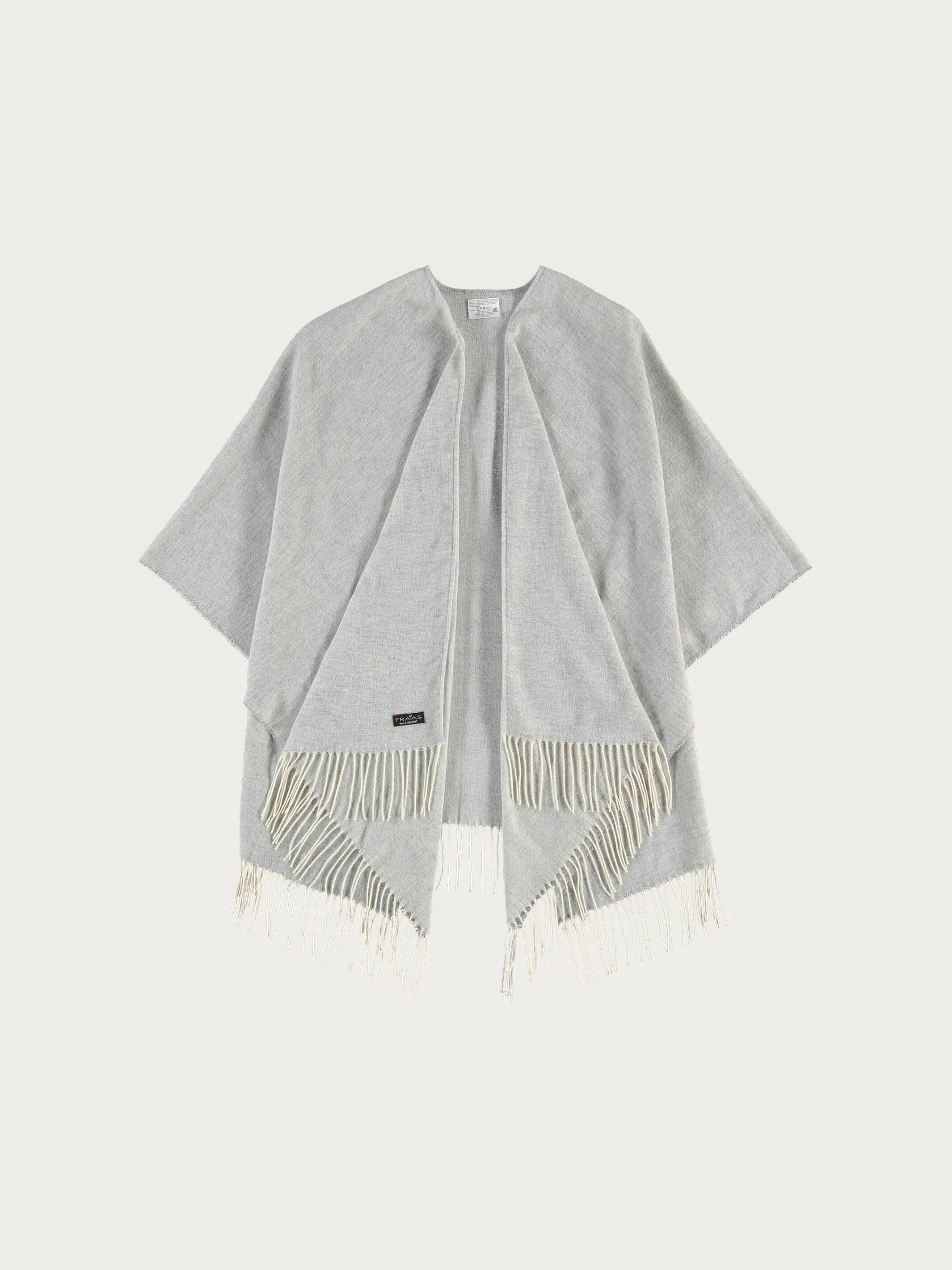 Sustainability Edition - Einfarbiger Poncho - Made in Germany