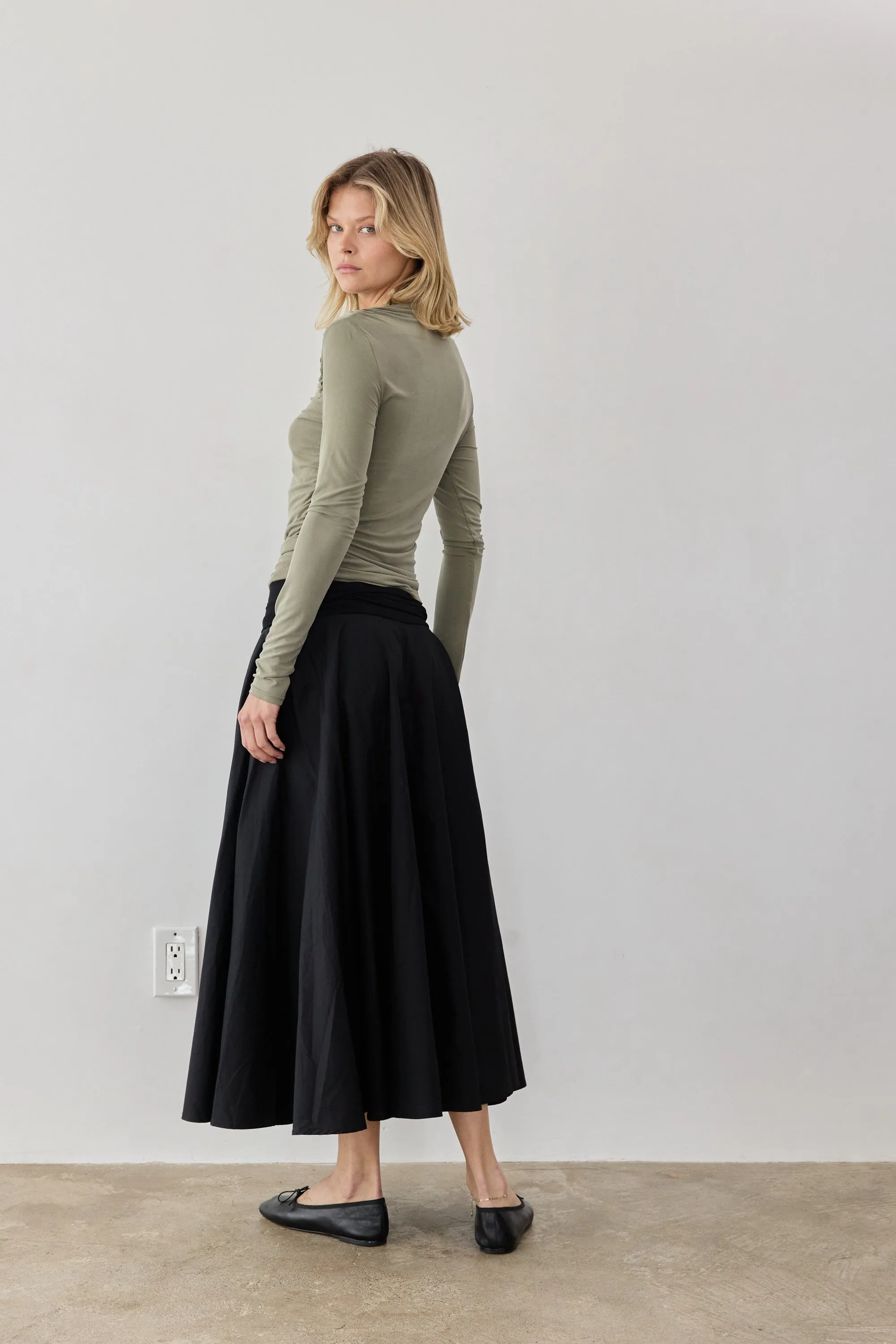 The Pleated Skirt