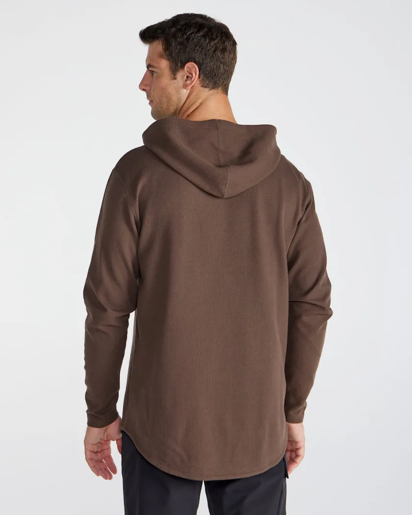 Thermal Hooded Drop-Cut Long Sleeve - Stay Warm Thermal Kit