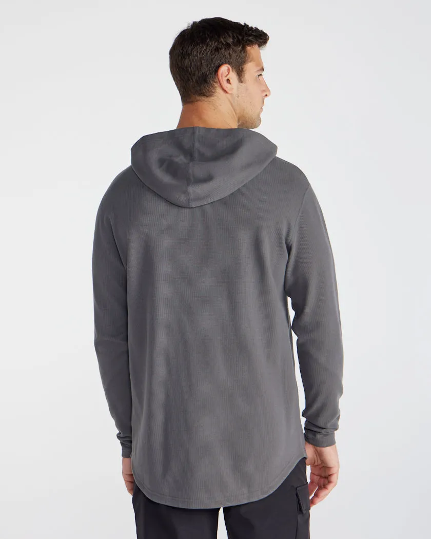 Thermal Hooded Drop-Cut Long Sleeve - Stay Warm Thermal Kit