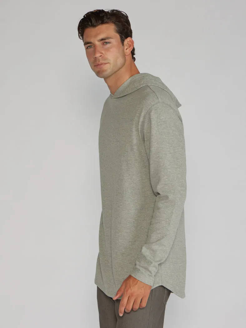 Thermal Hooded Drop-Cut Long Sleeve - Stay Warm Thermal Kit