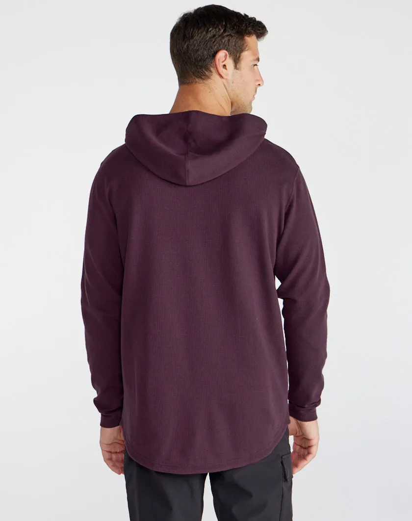 Thermal Hooded Drop-Cut Long Sleeve - Stay Warm Thermal Kit