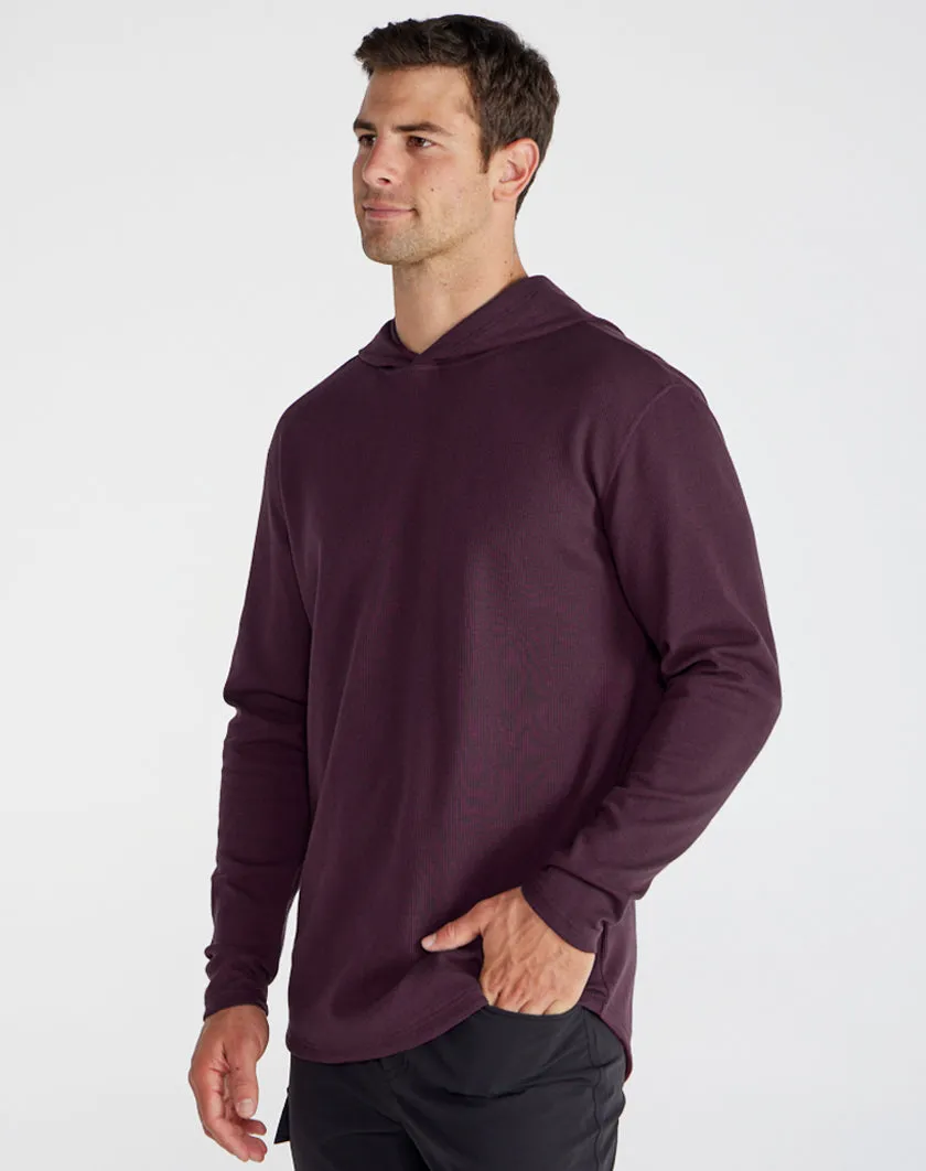 Thermal Hooded Drop-Cut Long Sleeve - Stay Warm Thermal Kit