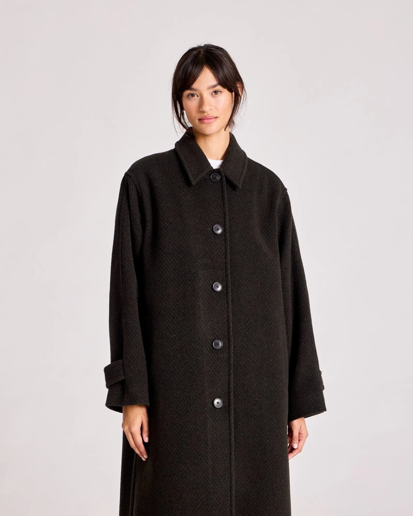 Tove Coat Limited Edition - Autumn Green Melange