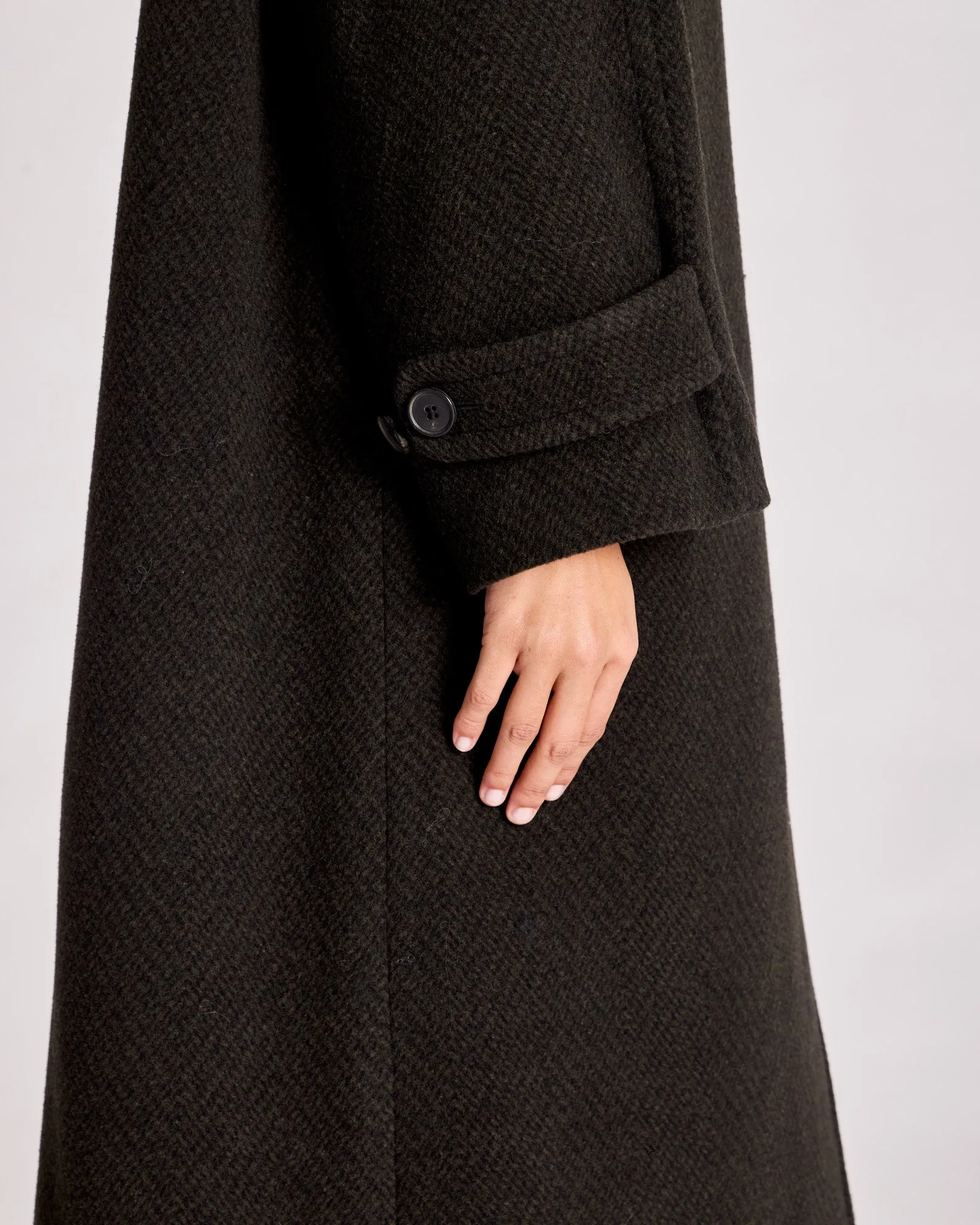 Tove Coat Limited Edition - Autumn Green Melange