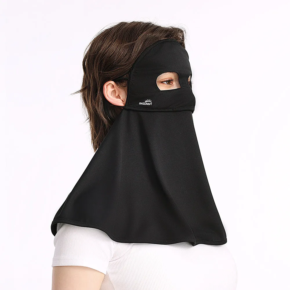 Unisex Anti-UV Full Face Cover UPF 50  Sun Protection Reusable Balaclava