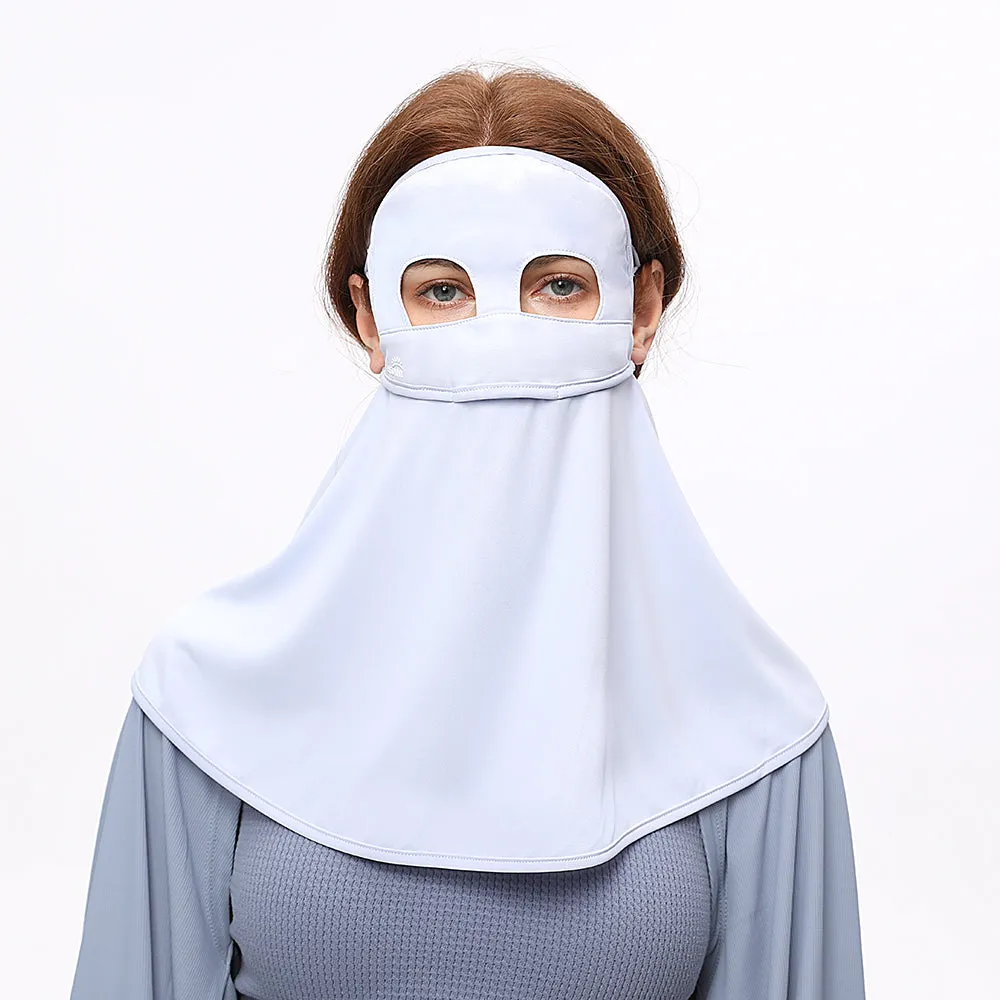 Unisex Anti-UV Full Face Cover UPF 50  Sun Protection Reusable Balaclava