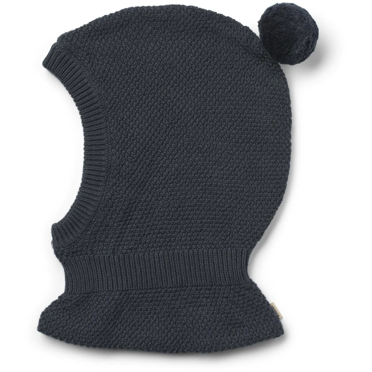 Wheat Navy Knitted Balaclava Pomi