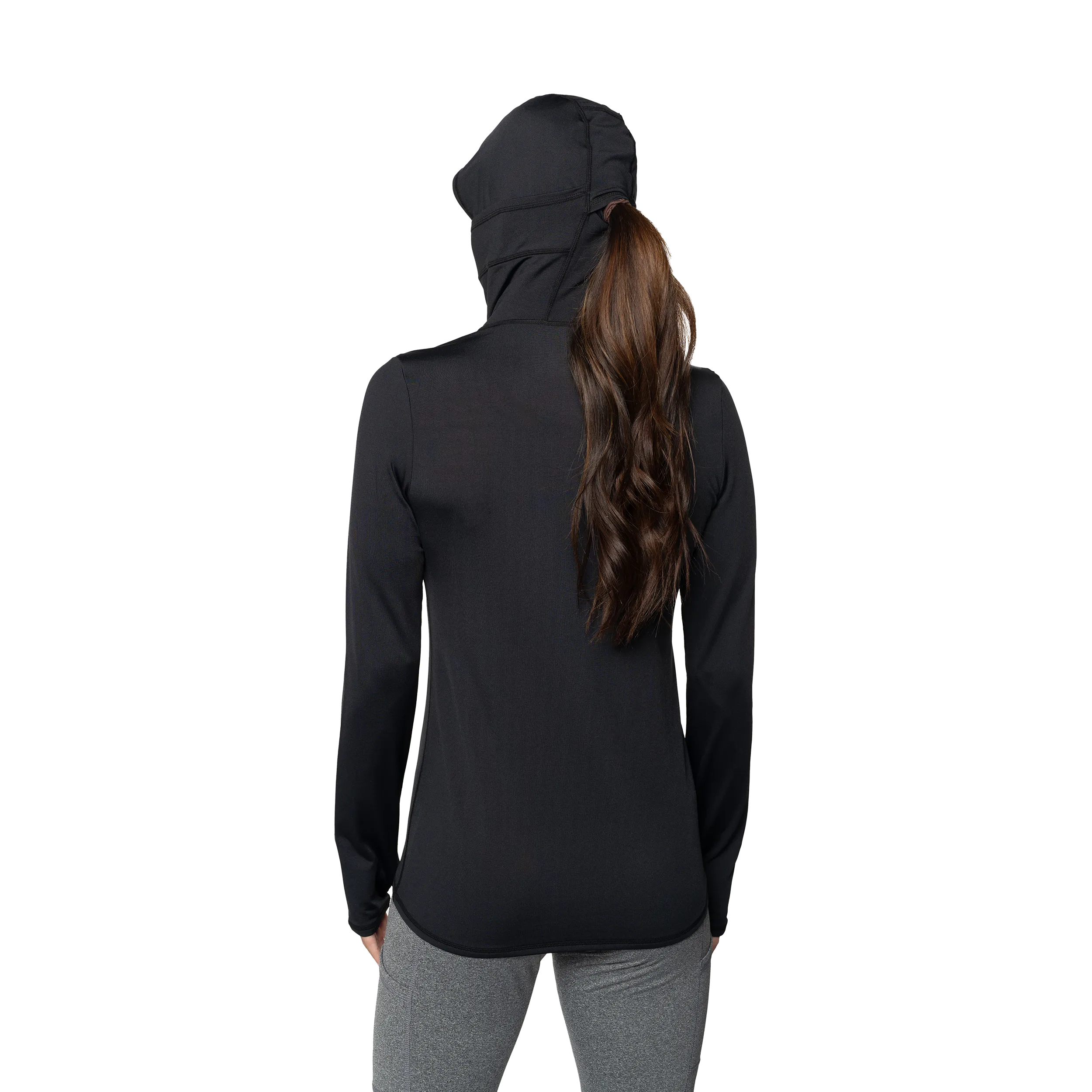 Women's Balaclava Hoodie - Black