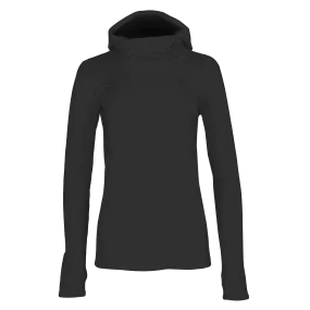 Women's Balaclava Hoodie - Black