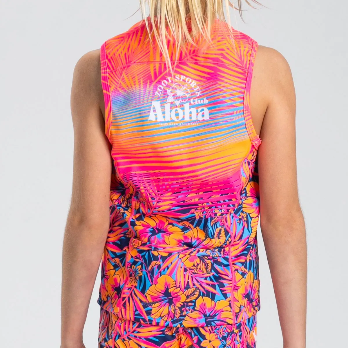 Youth Protégé Ltd Tri Tank - Club Aloha Pink